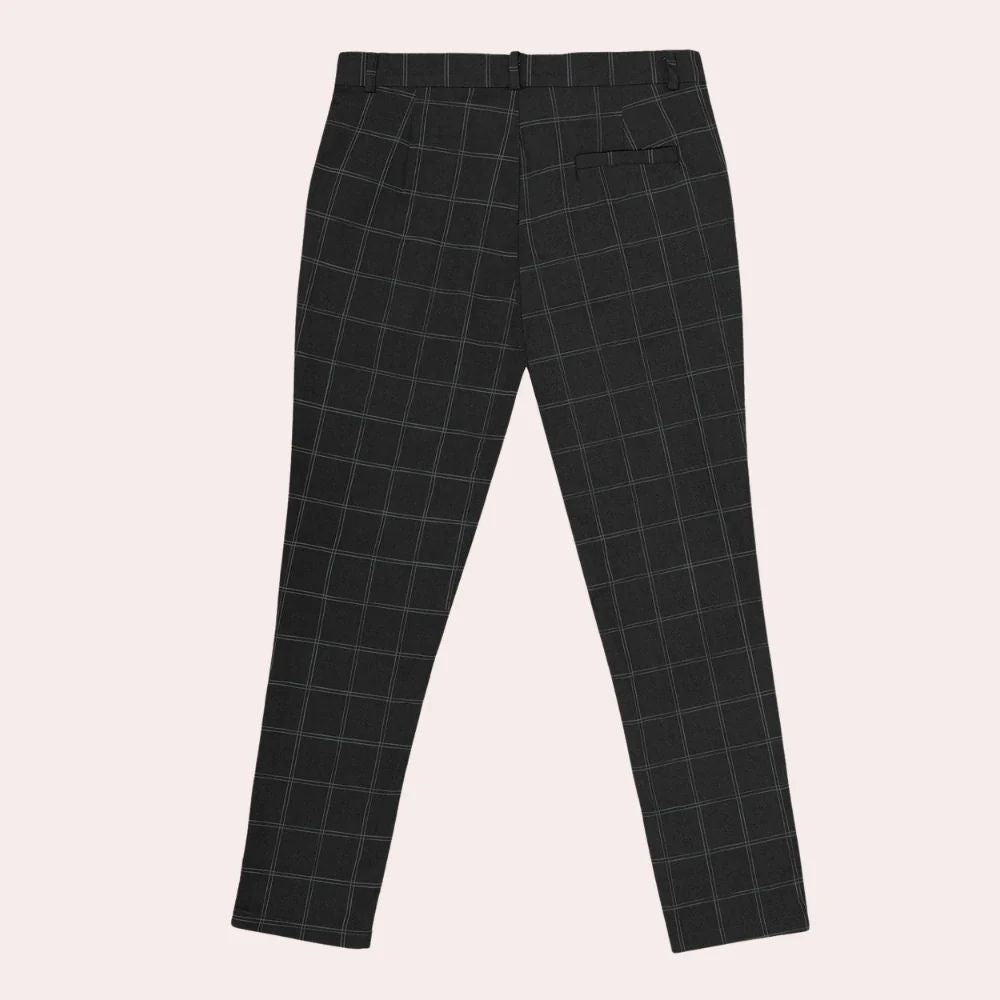 Lichte en ademende denim zomerbroek voor heren in een modern design.