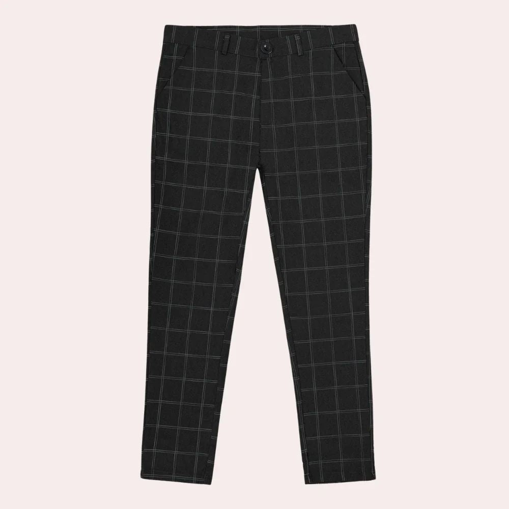 Lichte en ademende denim zomerbroek voor heren in een modern design.
