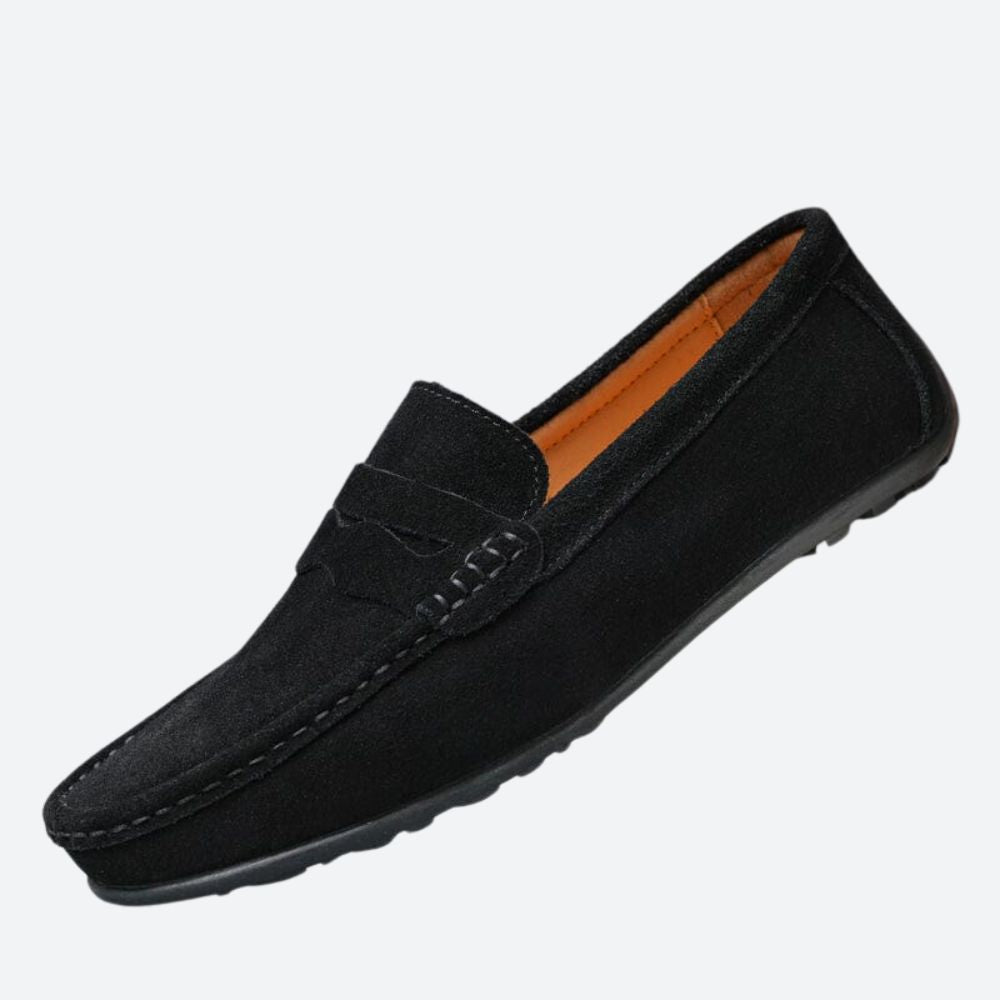 Heren suède loafers met tijdloos en veelzijdig ontwerp, perfect voor casual en formele gelegenheden, ideaal voor de herfst- en winterdagen.