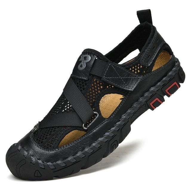 Robuuste en ademende zomersandalen voor mannen, ideaal voor wandelen en outdoor avonturen.