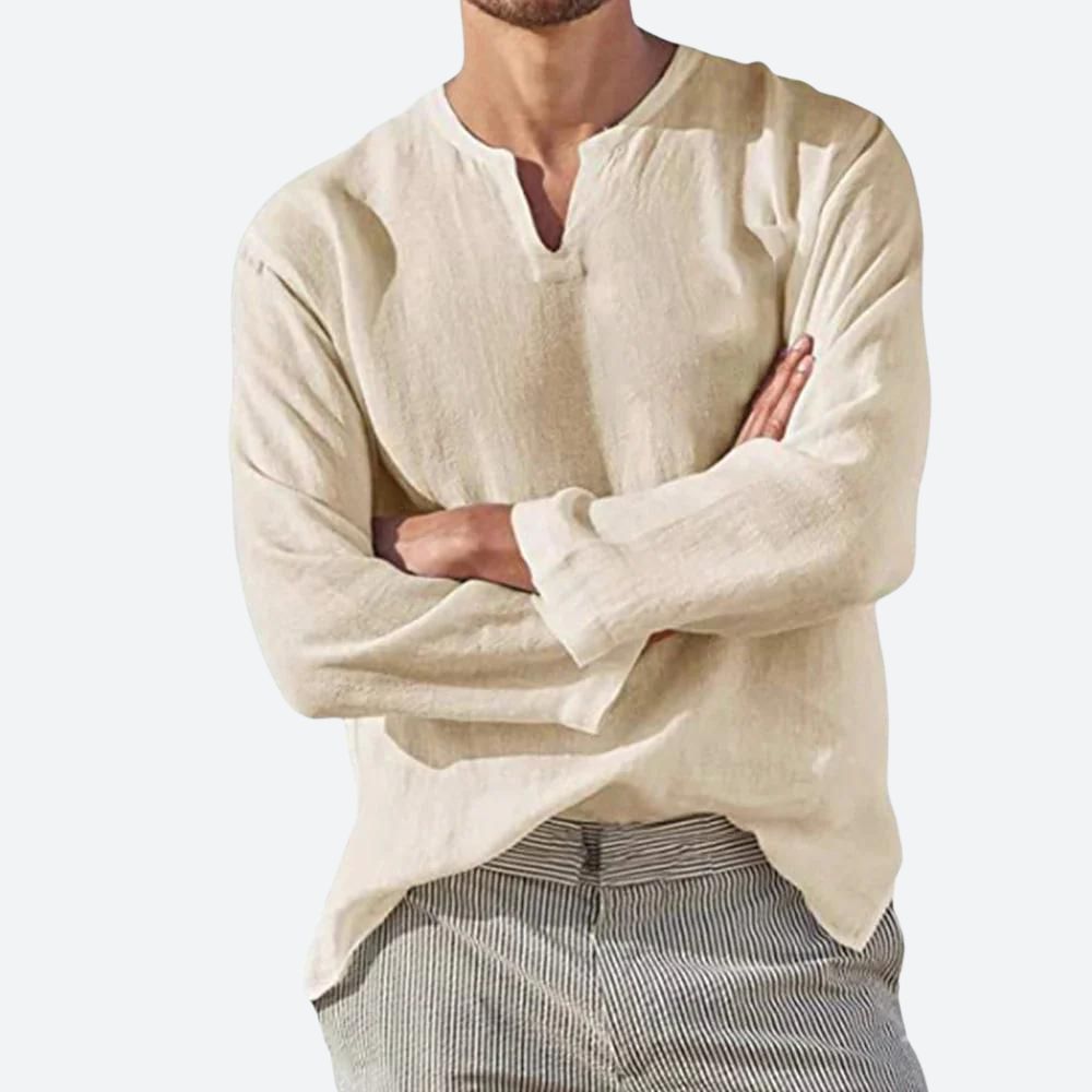Comfortabel en casual herenoverhemd - Arrick
