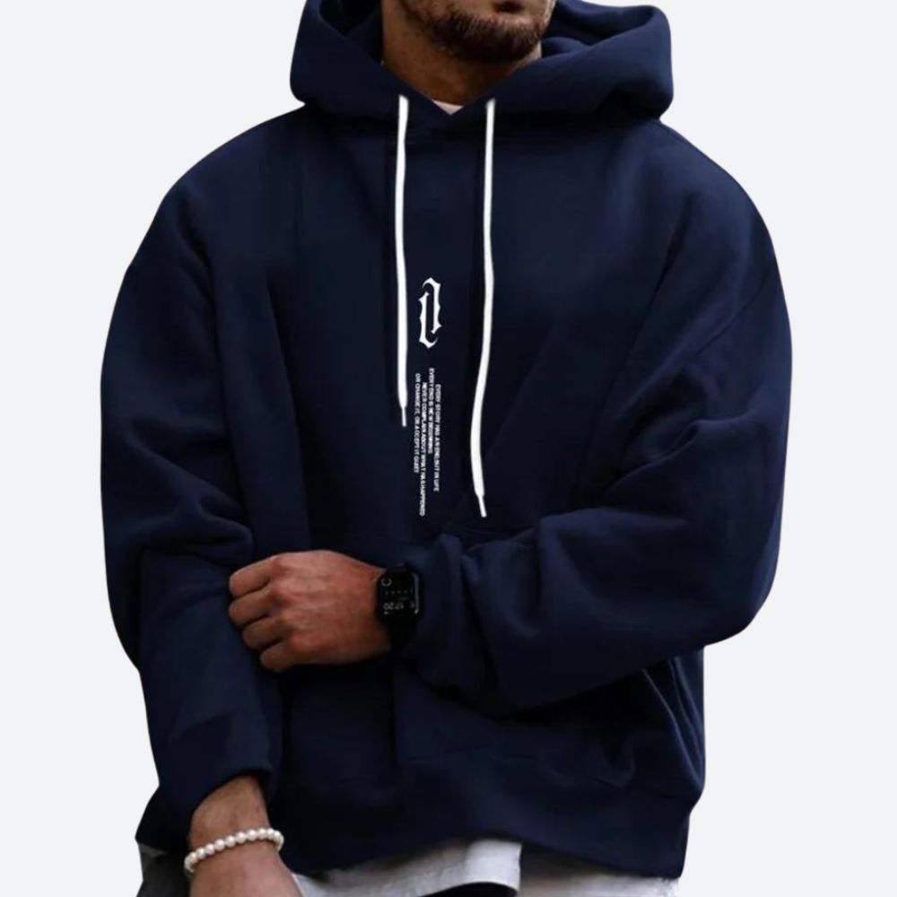 Comfortabele en modieuze trui met capuchon voor mannen - Brandon