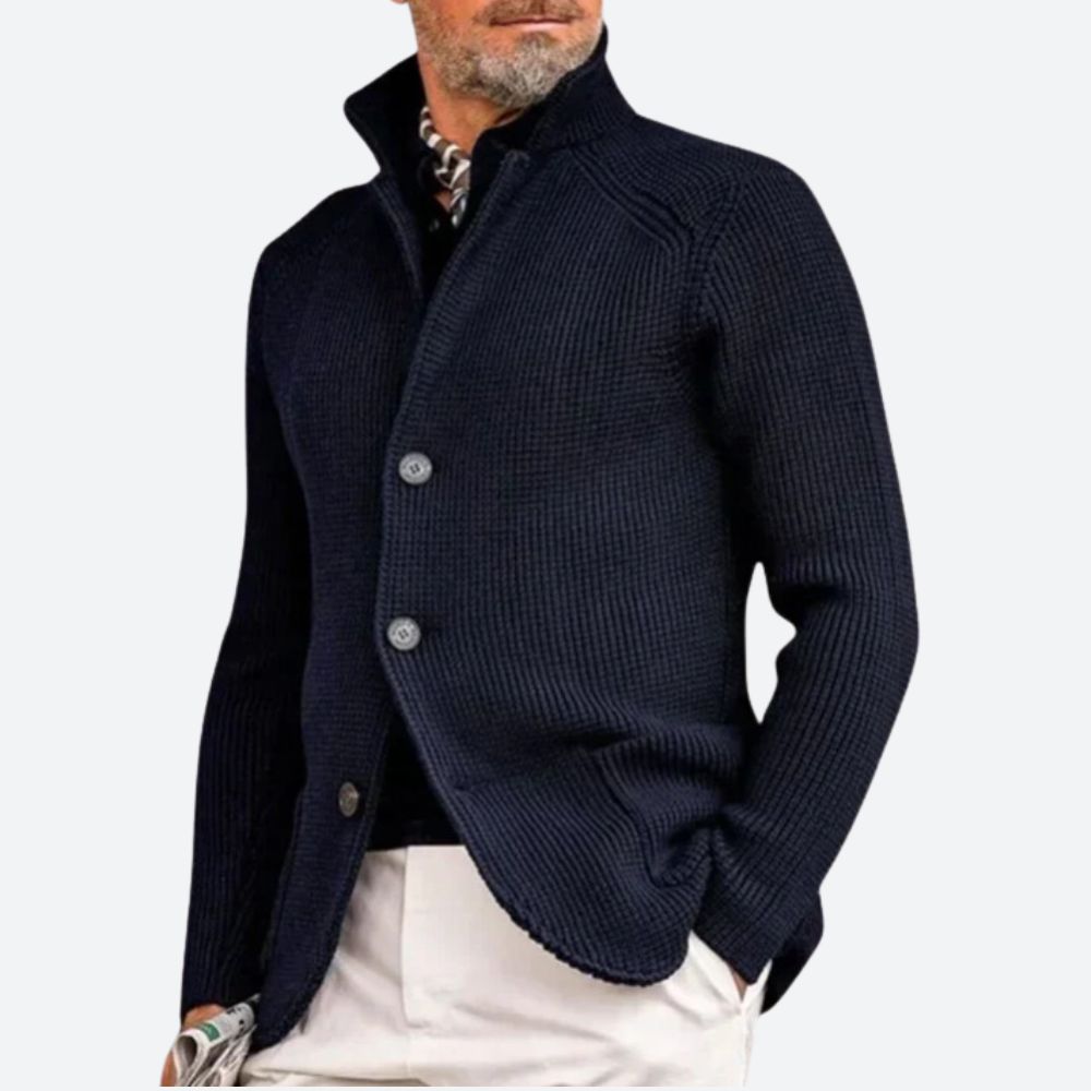 Elegant herenvest voor heren, ideaal voor herfst en winter

