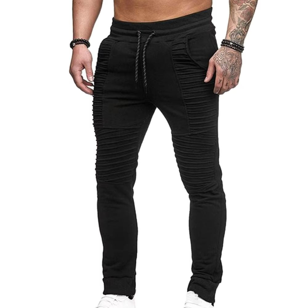 Slanke zomerbroek voor heren met een moderne pasvorm en sportieve details.
