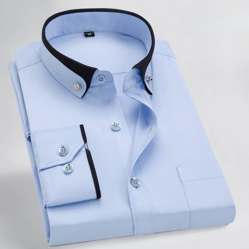 Elegant overhemd met verfijnde details, ideaal voor zowel zakelijke als casual gelegenheden.