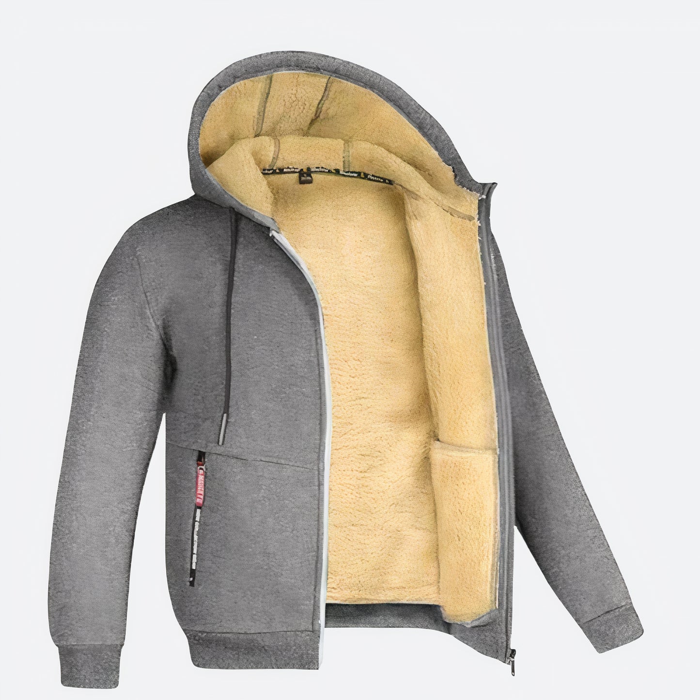 Trendy winterjas voor mannen met capuchon en warme voering, ideaal voor herfst- en winterdagen.