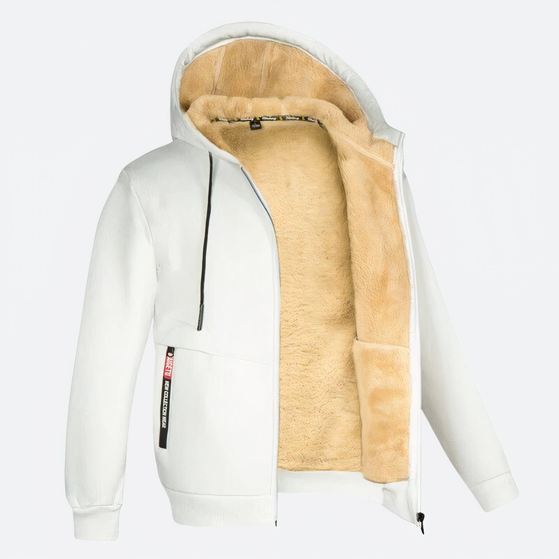 Trendy winterjas voor mannen met capuchon en warme voering, ideaal voor herfst- en winterdagen.